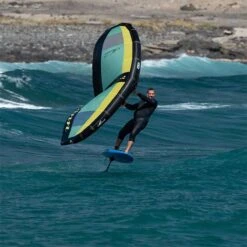 Shinn Resurector V2 WingFoil Wing -Kitesurfing Shop Shinn Resurector V2 Green Action