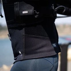 2024 ION Rush WingFoil Impact Vest With Integrated Harness -Kitesurfing Shop Side Profile of the Rush