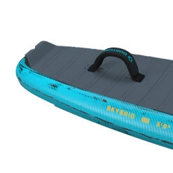 Duotone Skybrid SLS Foil Board 2025 -Kitesurfing Shop Skybrid close up of rails