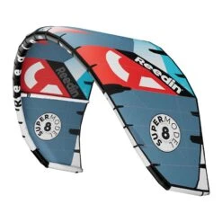 Supermodel HTF Kite 2024 -Kitesurfing Shop SuperModel 5 CC2 Neptune Blue Side View