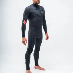 Tiki Zepha 2 Mens Wetsuit FZ (Front Zip) 5/4/3 Black 2021