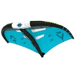 Duotone Unit Foil Wing 2024 -Kitesurfing Shop Unit 2024 Side View C01 turqoisedark grey