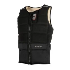 Manera Vagabond Impact Vest -Kitesurfing Shop Vagabond Vest Front View Black