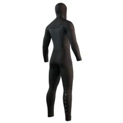 Mystic Voltt 6/5/4mm Mens Hooded Front Zip Wetsuit -Kitesurfing Shop Voltt Hooded Front Zip back view