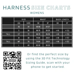 ION Nova Womens Kite Harness 2023 Available On Pre-Order Now -Kitesurfing Shop Womens 3D Harness Charts