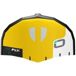 Ozone Fly V1 Foil Wing 2023 -Kitesurfing Shop Yellow Fly V1 Top Full Canopy